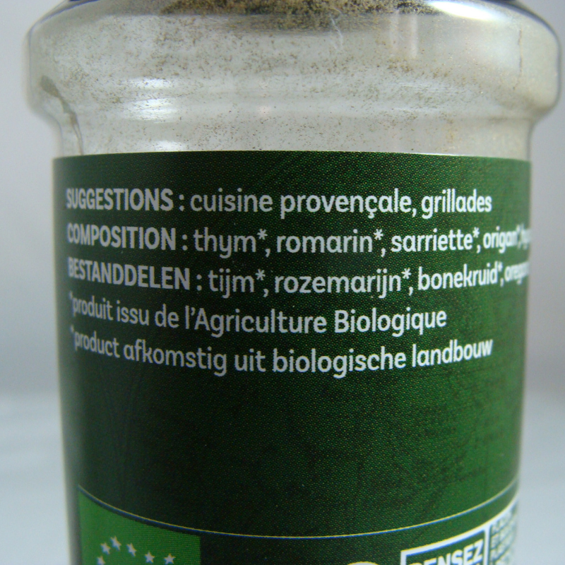 Herbes de Provence Bio - Du Panier à l'Assiette