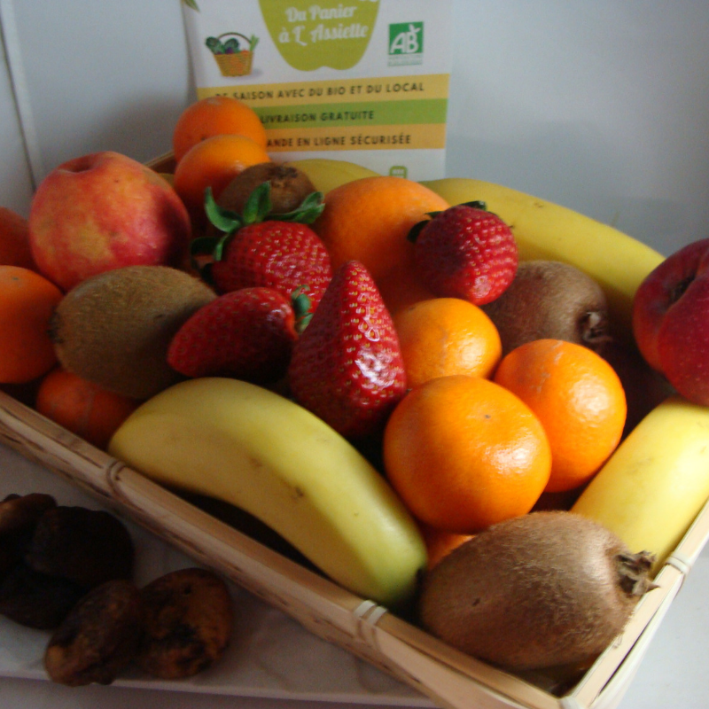 Corbeilles de Fruits Bio en Entreprise - Du Panier à l'Assiette