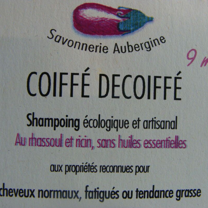 Savon Shampoing à base d'huile de coco bio - Du Panier à l'Assiette