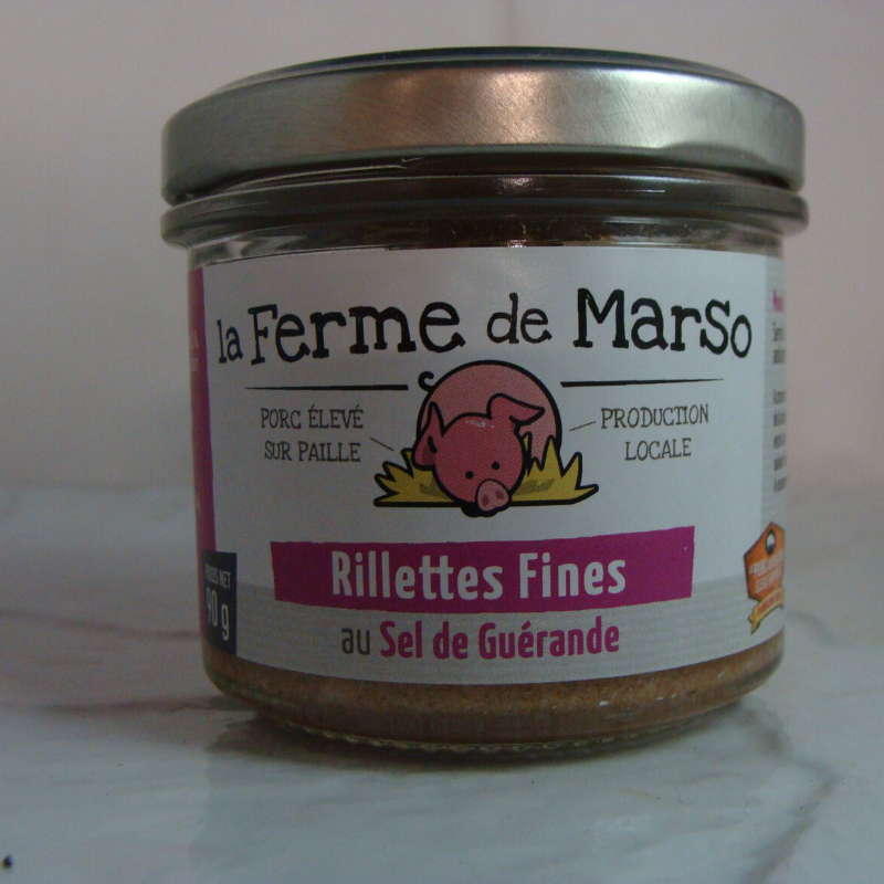 Rillettes de Porc Fines - Du Panier à l'Assiette Rillettes de Porc Fines - Du Panier à l'Assiette