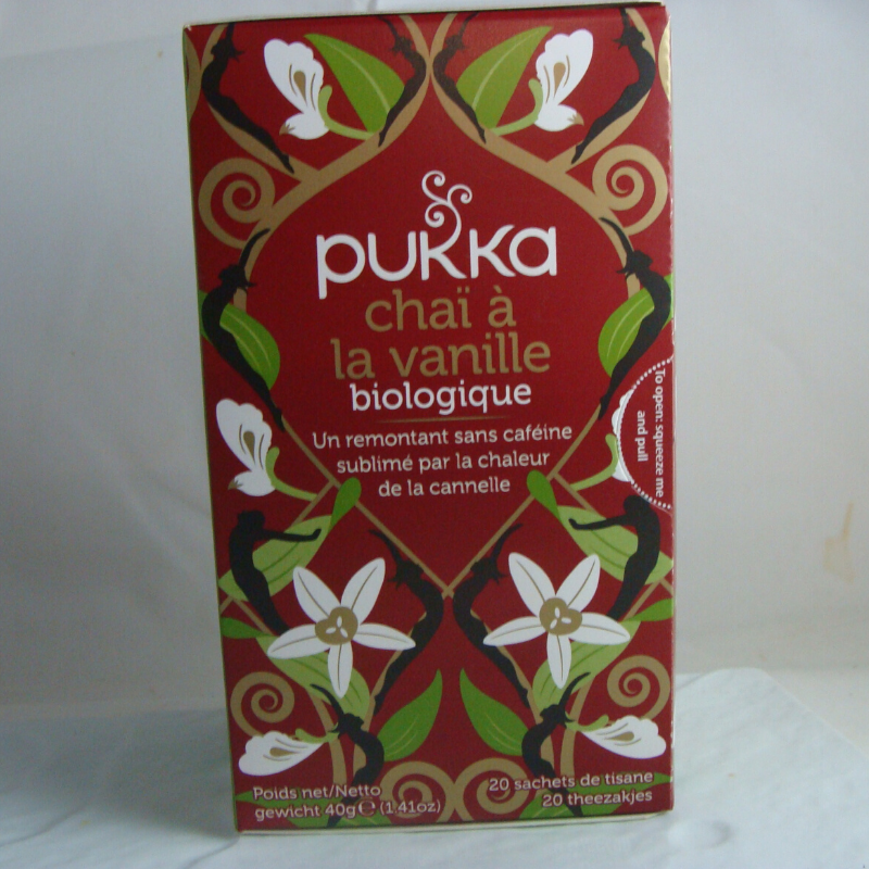 Chaï Pukka Bio - Du Panier à l'Assiette Chaï Pukka Bio - Du Panier à l'Assiette