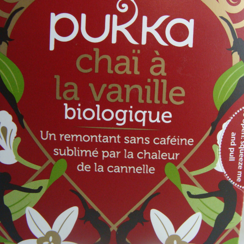 Chaï Pukka Bio - Du Panier à l'Assiette Chaï Pukka Bio - Du Panier à l'Assiette