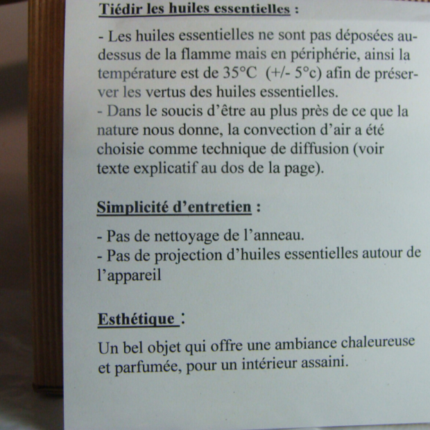 Diffuseur Huile Essentielle Lavandin Bio - Du Panier à l'Assiette