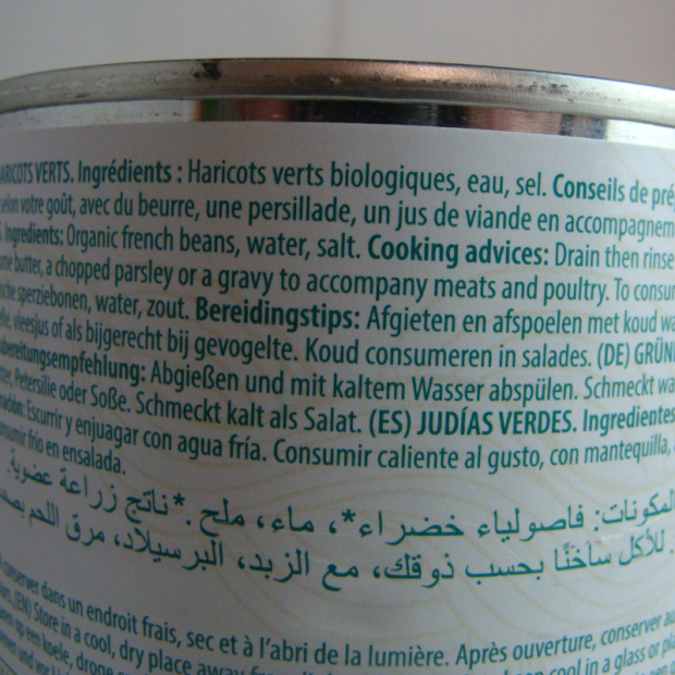 Haricots Verts Extra Fin - Du Panier à l'Assiette