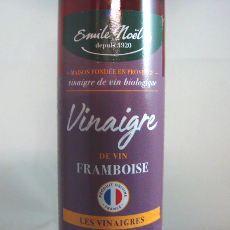 Vinaigre de Vin Framboise Bio - Du Panier à l'Assiette