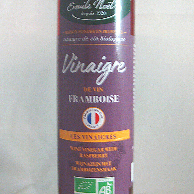 Vinaigre de Vin Framboise Bio - Du Panier à l'Assiette