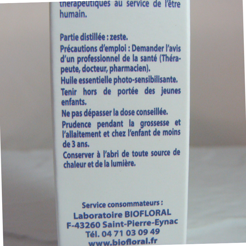 Huile Essentielle Orange Douce Bio - Du Panier à l'Assiette