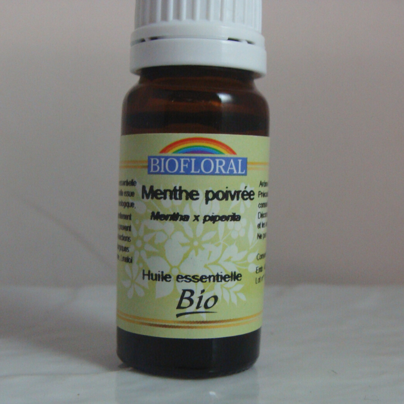 Huile Essentielle Menthe Poivrée Bio - Du Panier à l'Assiette Huile Essentielle Menthe Poivrée Bio - Du Panier à l'Assiette