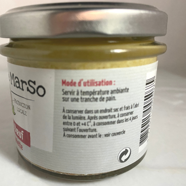 Rillettes de Boeuf - Du Panier à l'Assiette