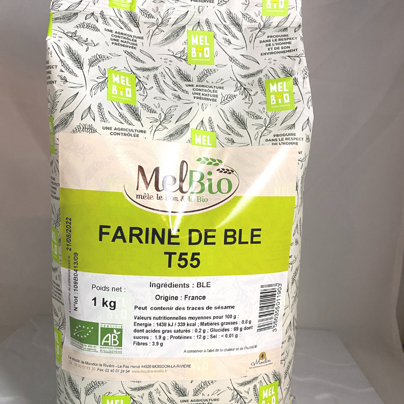 Farine de Blé Bio - Du Panier à l'Assiette Farine de Blé Bio - Du Panier à l'Assiette