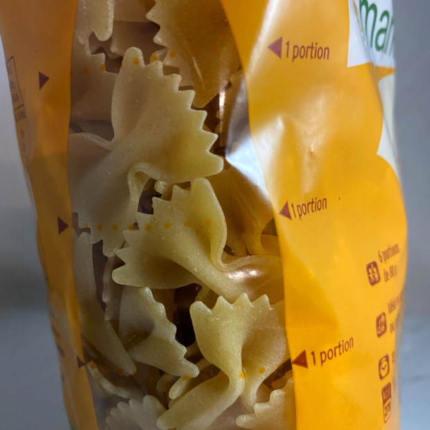 Pâte Papillon Farfalle Bio - Du Panier à l'Assiette