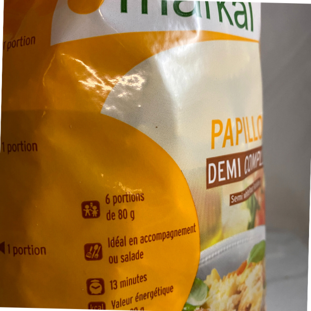 Pâte Papillon Farfalle Bio - Du Panier à l'Assiette