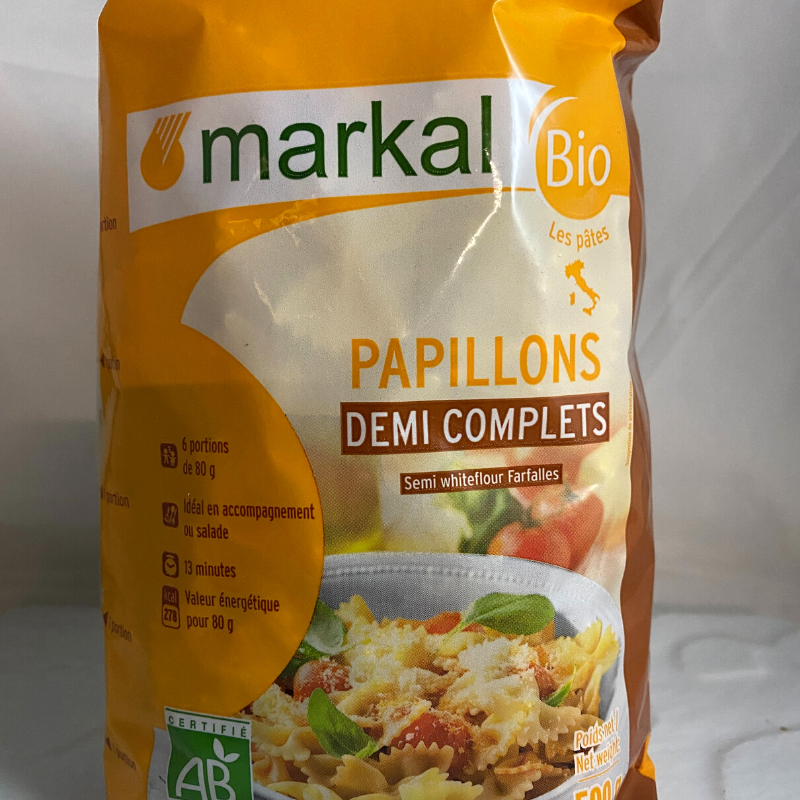 Pâte Papillon Farfalle Bio - Du Panier à l'Assiette Pâte Papillon Farfalle Bio - Du Panier à l'Assiette