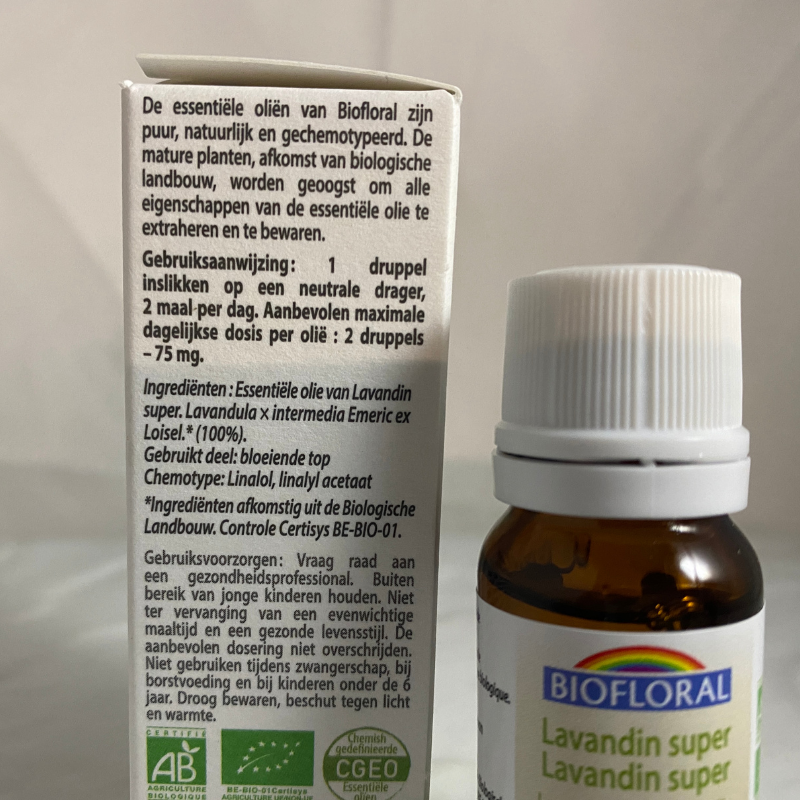 Huile Essentielle Lavandin Bio - Du Panier à l'Assiette