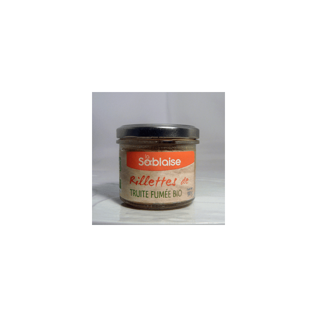 Rillettes de truite Fumée Bio - Du Panier à l'Assiette