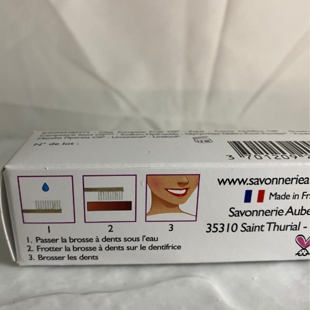 Savon dentifrice menthe bio - Du Panier à l'Assiette