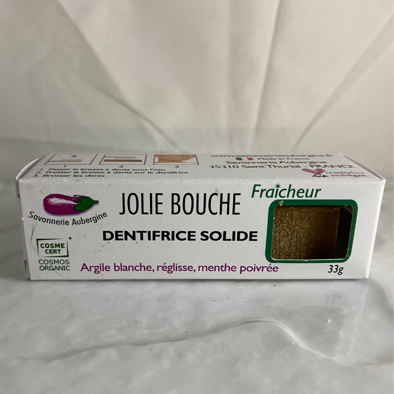 Savon dentifrice menthe bio - Du Panier à l'Assiette Savon dentifrice menthe bio - Du Panier à l'Assiette