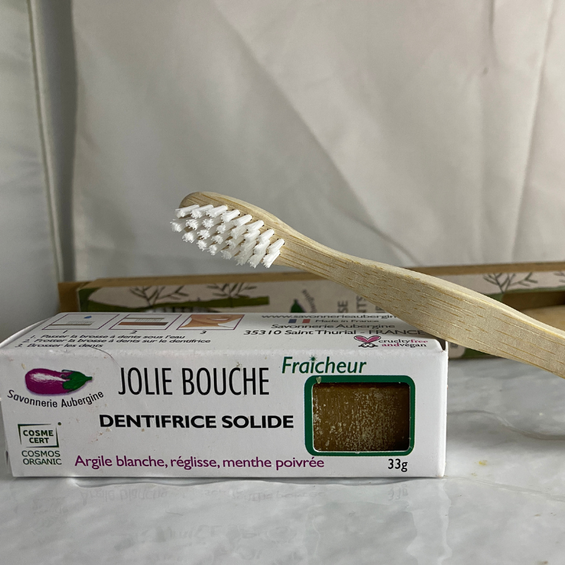 Savon dentifrice menthe bio - Du Panier à l'Assiette Savon dentifrice menthe bio - Du Panier à l'Assiette