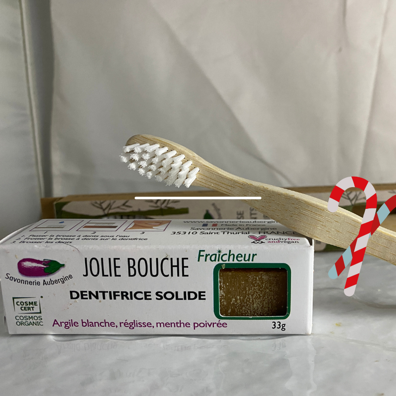 Savon dentifrice menthe bio - Du Panier à l'Assiette Savon dentifrice menthe bio - Du Panier à l'Assiette