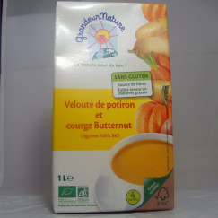 Velouté de Potiron et Butternut