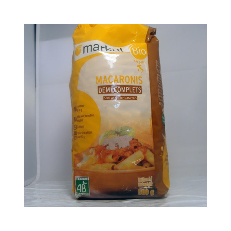 Pâte Macaroni Bio - Du Panier à l'Assiette Pâte Macaroni Bio - Du Panier à l'Assiette