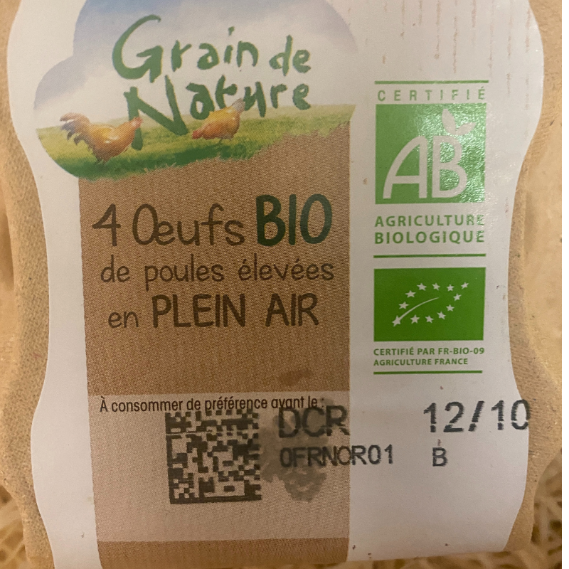 Oeuf Bio - Du Panier à l'Assiette