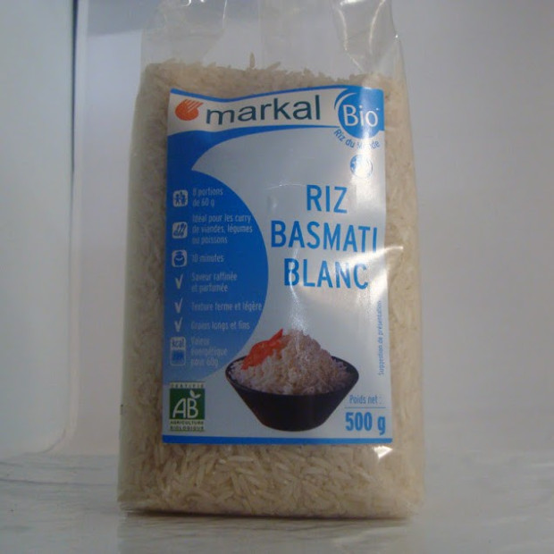 Riz Basmati Blanc Bio - Du Panier à l'Assiette