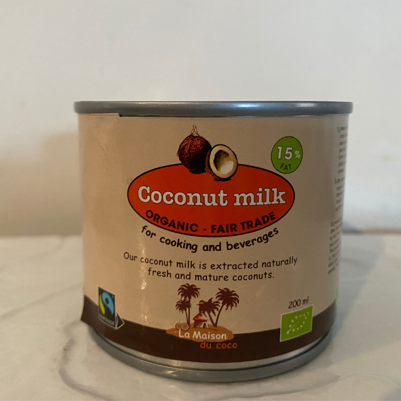 Lait de Coco Bio - Du Panier à l'Assiette Lait de Coco Bio - Du Panier à l'Assiette