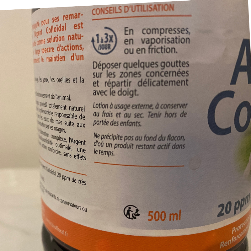 Argent Colloïdal - Du Panier à l'Assiette Argent Colloïdal - Du Panier à l'Assiette