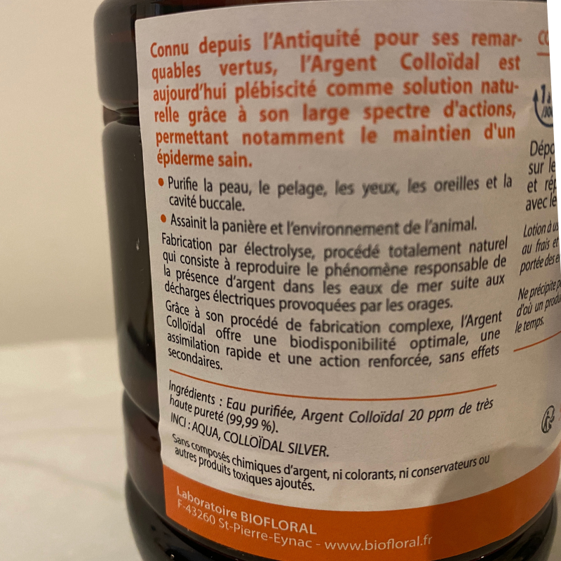 Argent Colloïdal - Du Panier à l'Assiette Argent Colloïdal - Du Panier à l'Assiette