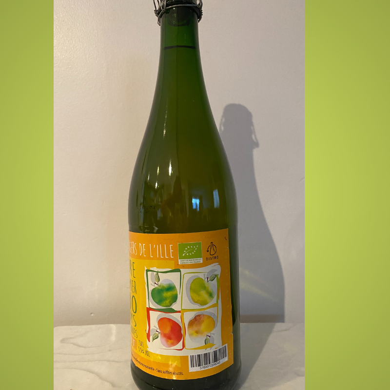 Cidre Brut Bio des Vergers - Du Panier à l'Assiette