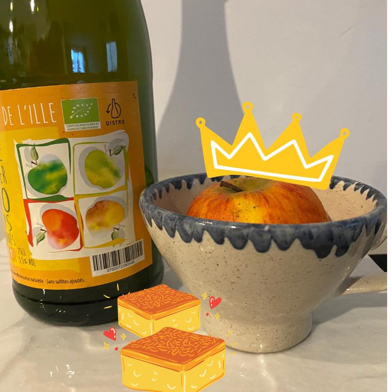 Cidre Demi Sec Bio des Vergers - Du Panier à l'Assiette Cidre Demi Sec Bio des Vergers - Du Panier à l'Assiette