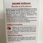 Baume du Suédois - Du Panier à l'Assiette Baume du Suédois - Du Panier à l'Assiette