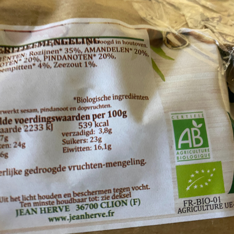 Mélange Apéro Bio - Du Panier à l'Assiette Mélange Apéro Bio - Du Panier à l'Assiette