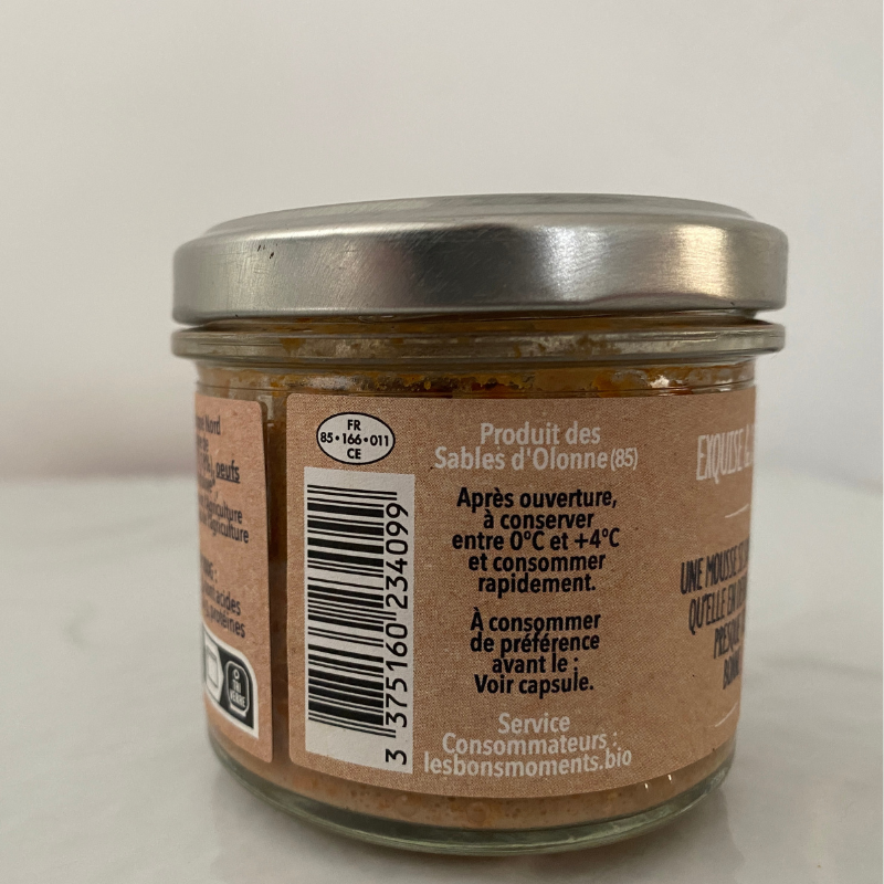 Mousse de Homard à la Crème Bio - Du Panier à l'Assiette