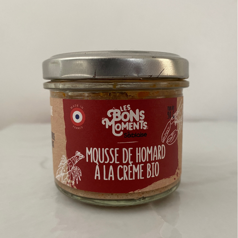 Mousse de Homard à la Crème Bio - Du Panier à l'Assiette