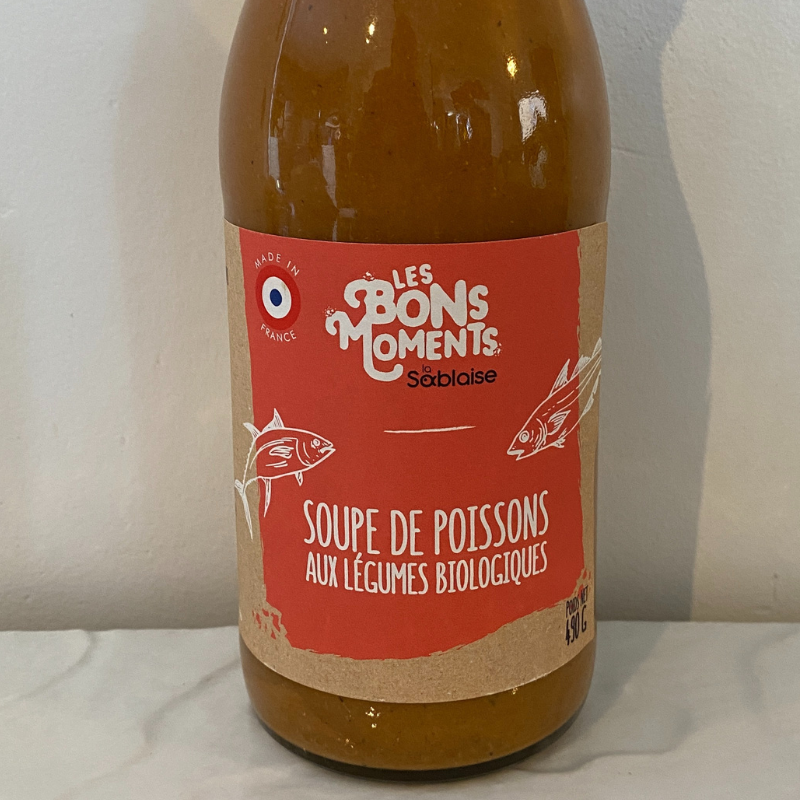 Soupe de Poisson aux Légumes Bio - Du Panier à l'Assiette Soupe de Poisson aux Légumes Bio - Du Panier à l'Assiette