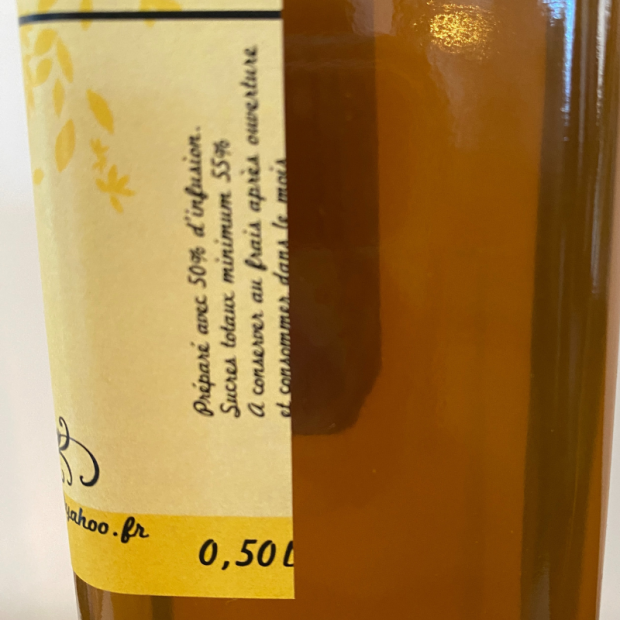 Sirop de menthe Bio - Du Panier à l'Assiette