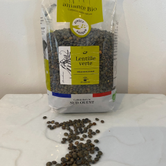 Lentilles Vertes 500g
