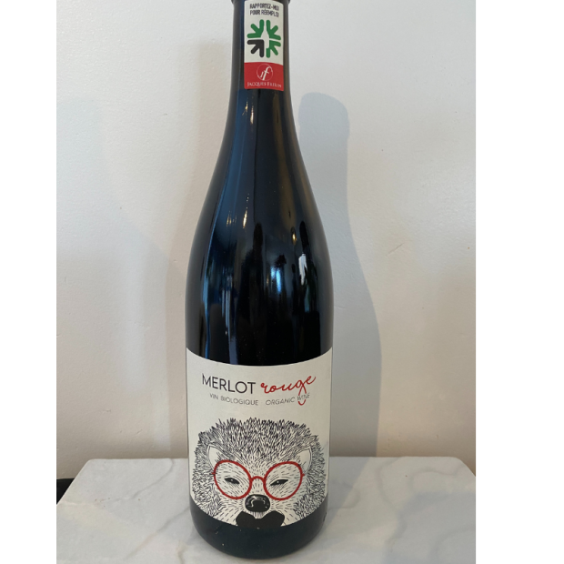 Vin merlot Rouge Bio - Du Panier à l'Assiette