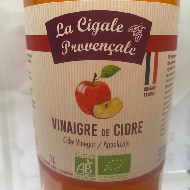 Vinaigre de Cidre Bio - Du Panier à l'Assiette