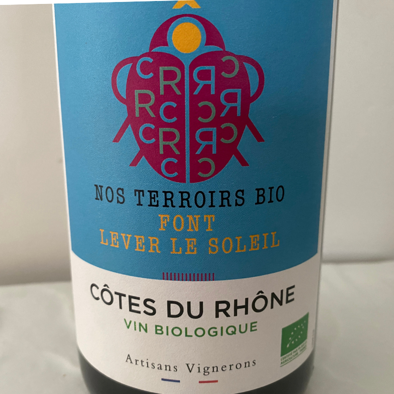 Vin merlot Rouge Bio - Du Panier à l'Assiette