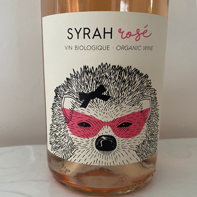 Vin Rosé Syrah Bio - Du Panier à l'Assiette Vin Rosé Syrah Bio - Du Panier à l'Assiette