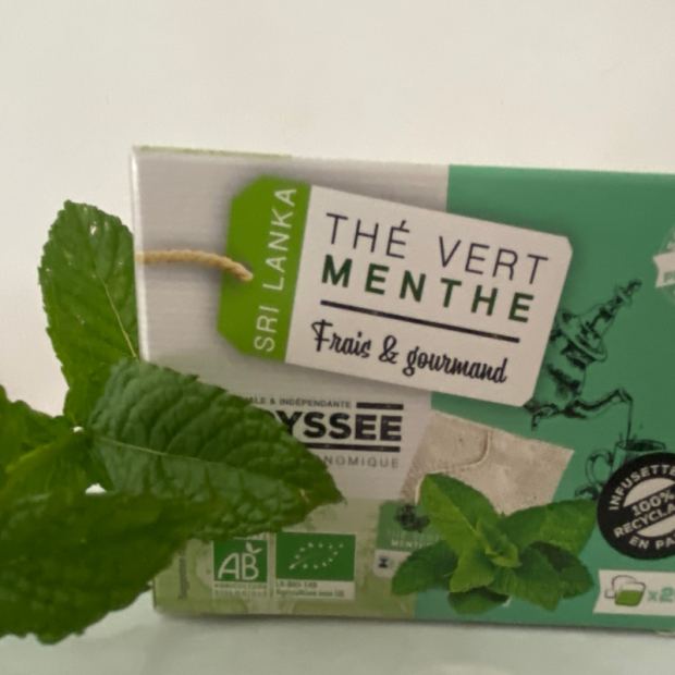 Thé à la Menthe Bio - Du Panier à l'Assiette