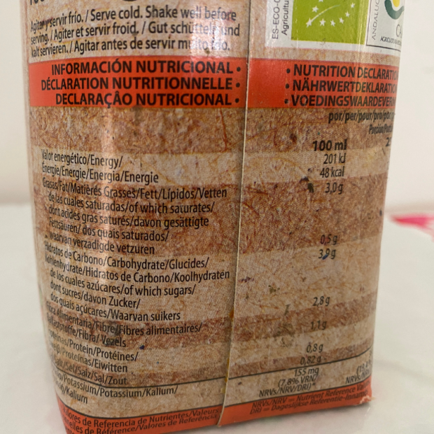 Gaspacho bio - Du Panier à l'Assiette