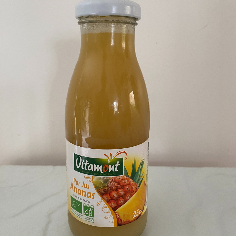 Jus d'ananas Bio - Du Panier à l'Assiette Jus d'ananas Bio - Du Panier à l'Assiette