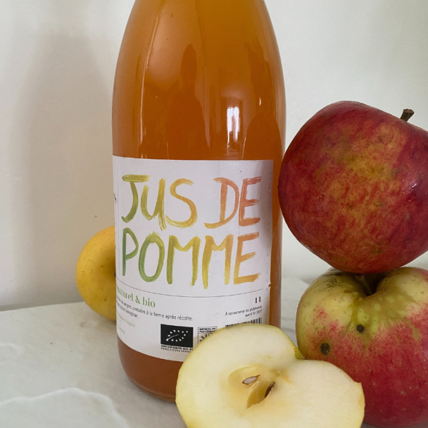Jus de Pomme Bio - Du Panier à l'Assiette