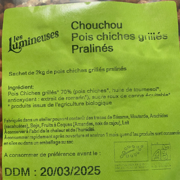 Chichou praliné - Du Panier à l'Assiette