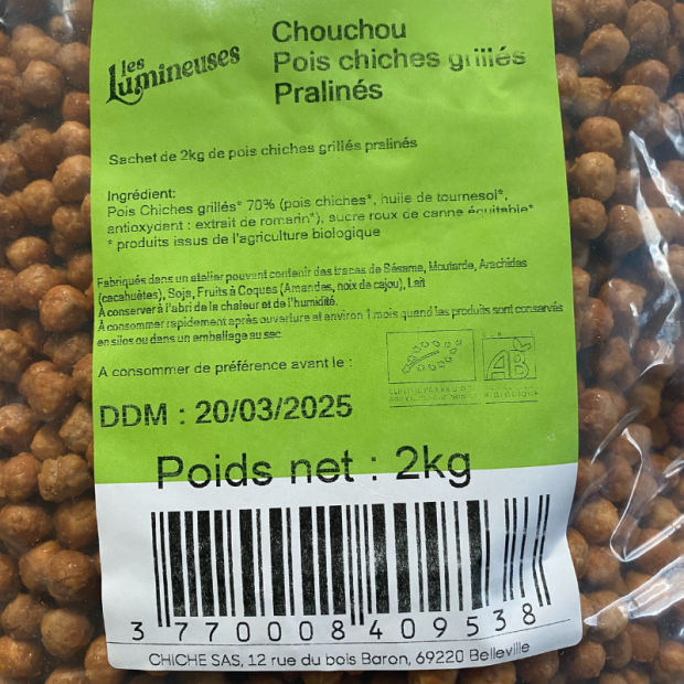 Chichou praliné - Du Panier à l'Assiette