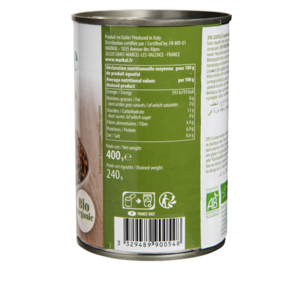 Lentille - Du Panier à l'Assiette